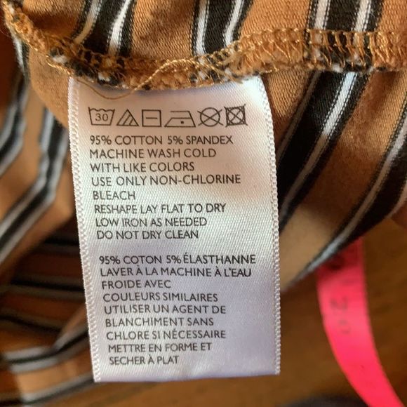 Urban Outfitters slim fitting Y2k 90s inspired striped turtle neck - Picture 6 of 6